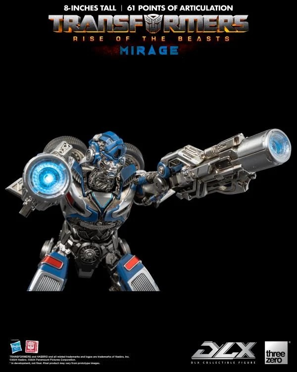 Mirage DLX Scale Collectible Figure | Transformers: Rise Of The Beasts | threezero