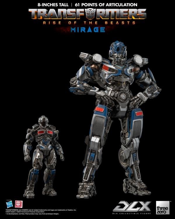 Mirage DLX Scale Collectible Figure | Transformers: Rise Of The Beasts | threezero