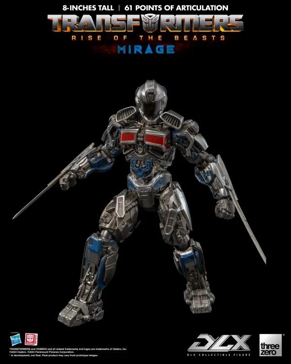 Mirage DLX Scale Collectible Figure | Transformers: Rise Of The Beasts | threezero