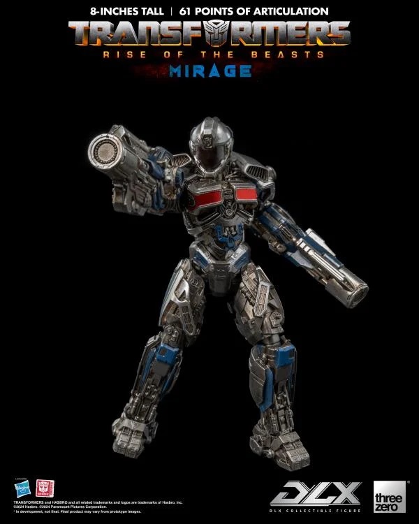 Mirage DLX Scale Collectible Figure | Transformers: Rise Of The Beasts | threezero