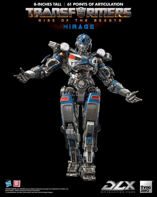 Mirage DLX Scale Collectible Figure | Transformers: Rise Of The Beasts | threezero