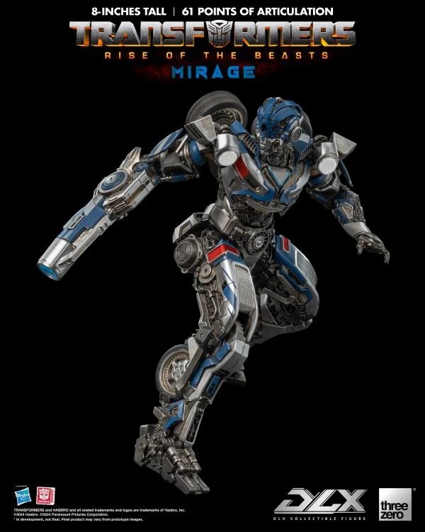 Mirage DLX Scale Collectible Figure | Transformers: Rise Of The Beasts | threezero