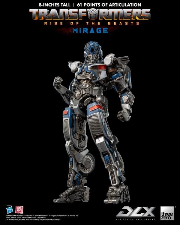 Mirage DLX Scale Collectible Figure | Transformers: Rise Of The Beasts | threezero