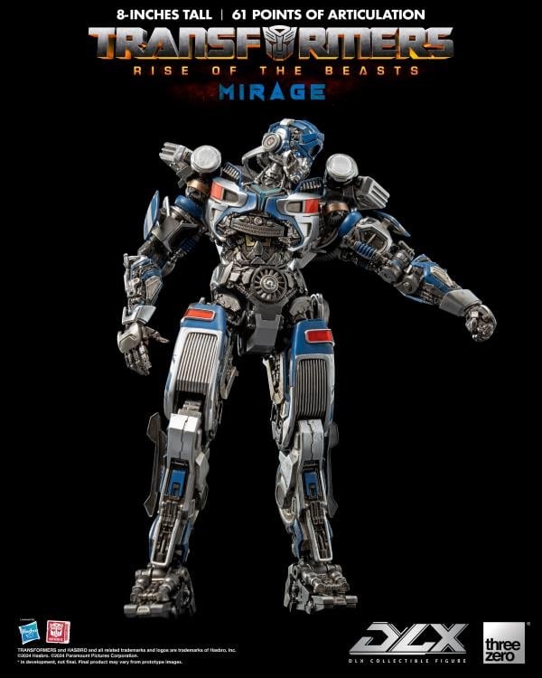 Mirage DLX Scale Collectible Figure | Transformers: Rise Of The Beasts | threezero