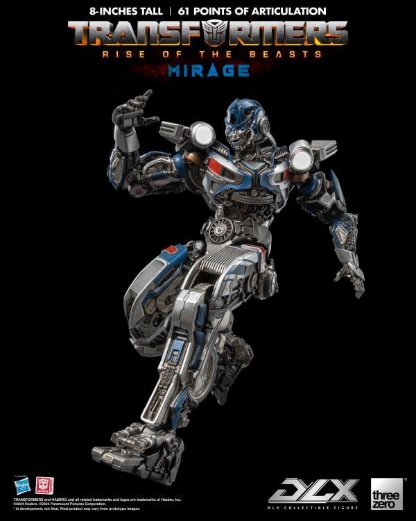 Mirage DLX Scale Collectible Figure | Transformers: Rise Of The Beasts | threezero