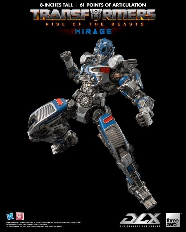 Mirage DLX Scale Collectible Figure | Transformers: Rise Of The Beasts | threezero