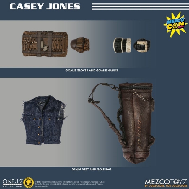Casey Jones One:12 Collective SDCC Exclusive | Teenage Mutant Ninja Turtles | Mezco Toyz