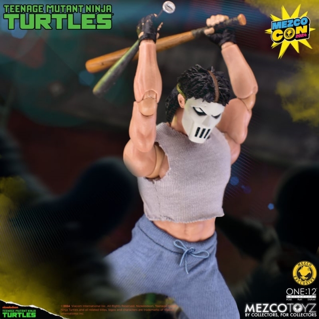 Casey Jones One:12 Collective SDCC Exclusive | Teenage Mutant Ninja Turtles | Mezco Toyz