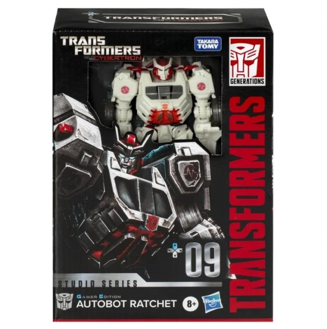 09 Autobot Ratchet Gamer Edition Voyager Class | Transformers Studio Series | Transformers: War for Cybertron
