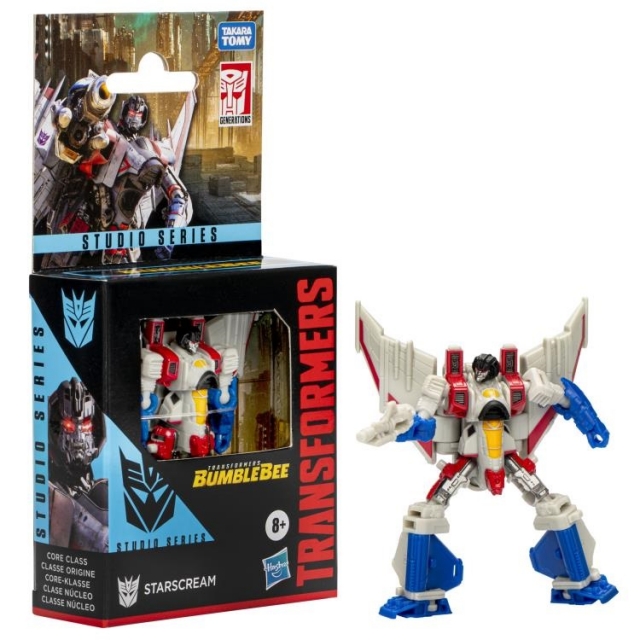 Starscream Core Class | Transformers Studio Series | Transformers: Bumblebee