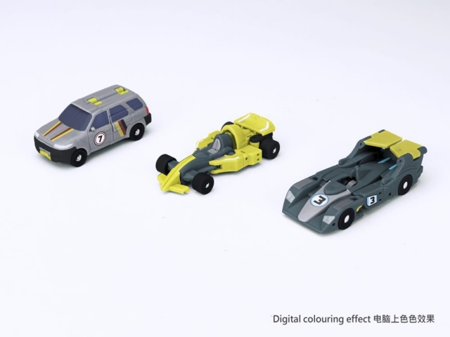 MB-27 The Shield Team Set of 3 | Fans Hobby Master Builder