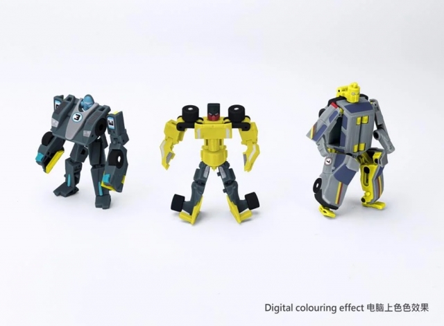 MB-27 The Shield Team Set of 3 | Fans Hobby Master Builder