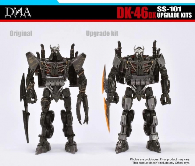 DK-46DX Upgrade Kit for Transformers Studio Series SS-101 Scourge | Dna Design | Upgrade Kit