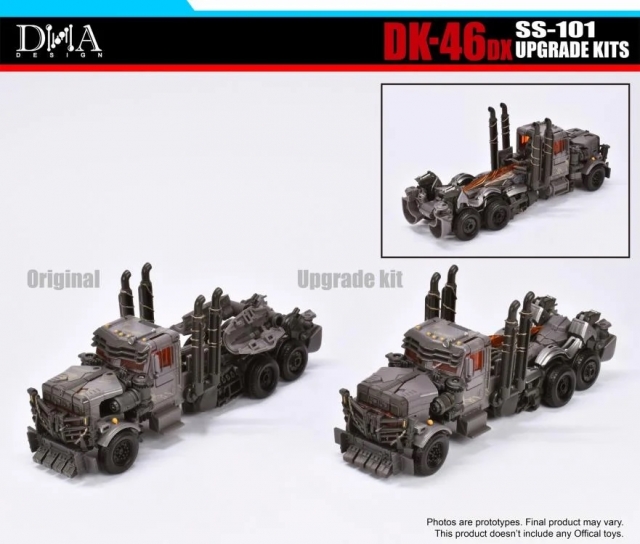 DK-46DX Upgrade Kit for Transformers Studio Series SS-101 Scourge | Dna Design | Upgrade Kit