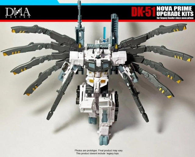 DK-51 Upgrade Kit for Transformers: Legacy Evolution Leader Class Nova Prime | Dna Design | Upgrade Kit