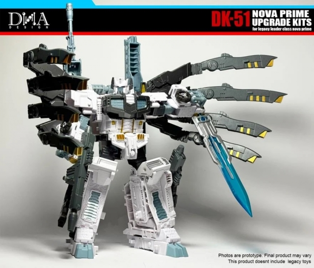 DK-51 Upgrade Kit for Transformers: Legacy Evolution Leader Class Nova Prime | Dna Design | Upgrade Kit
