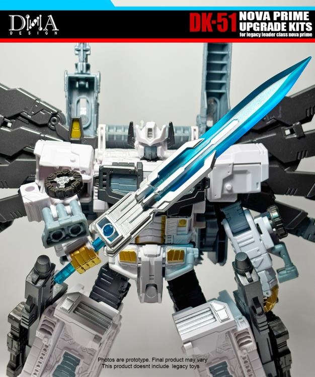 DK-51 Upgrade Kit for Transformers: Legacy Evolution Leader Class Nova Prime | Dna Design | Upgrade Kit