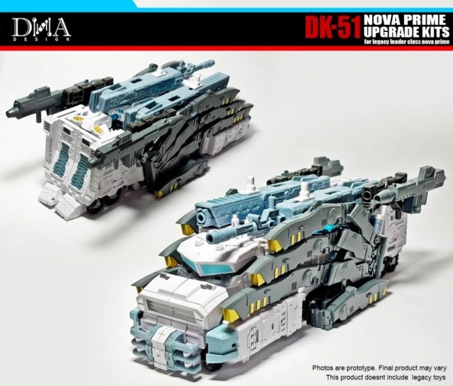 DK-51 Upgrade Kit for Transformers: Legacy Evolution Leader Class Nova Prime | Dna Design | Upgrade Kit
