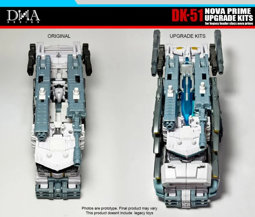DK-51 Upgrade Kit for Transformers: Legacy Evolution Leader Class Nova Prime | Dna Design | Upgrade Kit