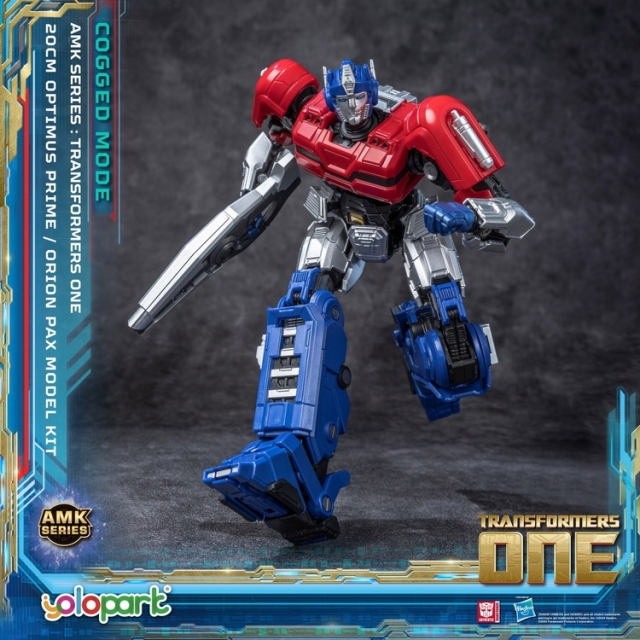 Orion Pax (Cogged Mode) AMK Series Model Kit | Transformers: One | Yolopark