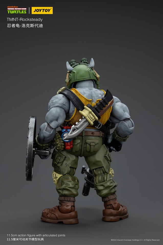 Rocksteady 1/18 Scale | Teenage Mutant Ninja Turtles | Joy Toy