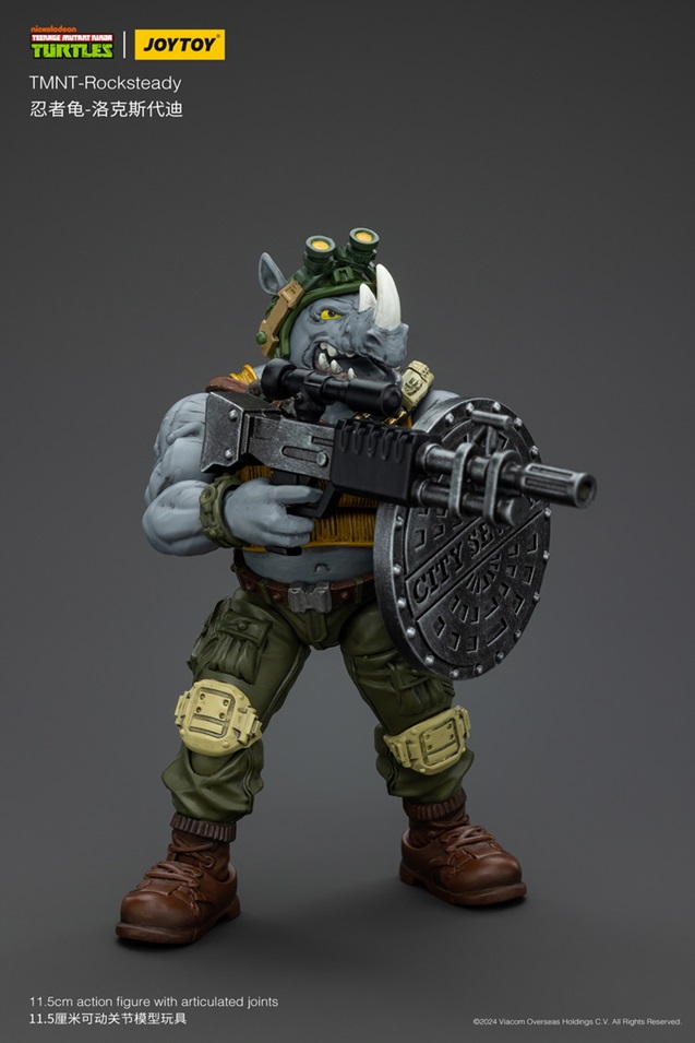 Rocksteady 1/18 Scale | Teenage Mutant Ninja Turtles | Joy Toy