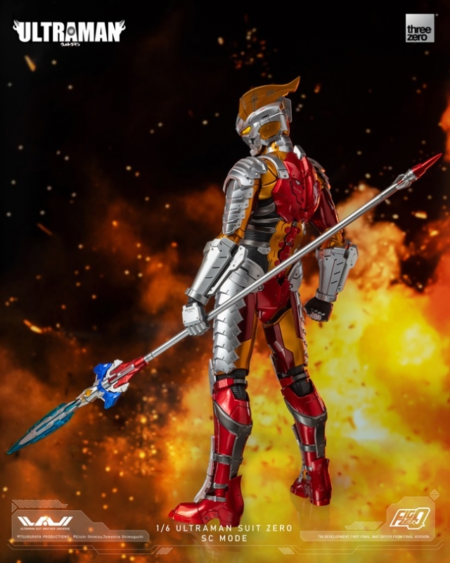 Ultraman Suit Zero (SC Mode) FigZero Collectible Figure | Ultraman Suit Another Universe | threezero