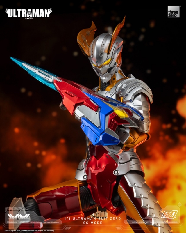 Ultraman Suit Zero (SC Mode) FigZero Collectible Figure | Ultraman Suit Another Universe | threezero