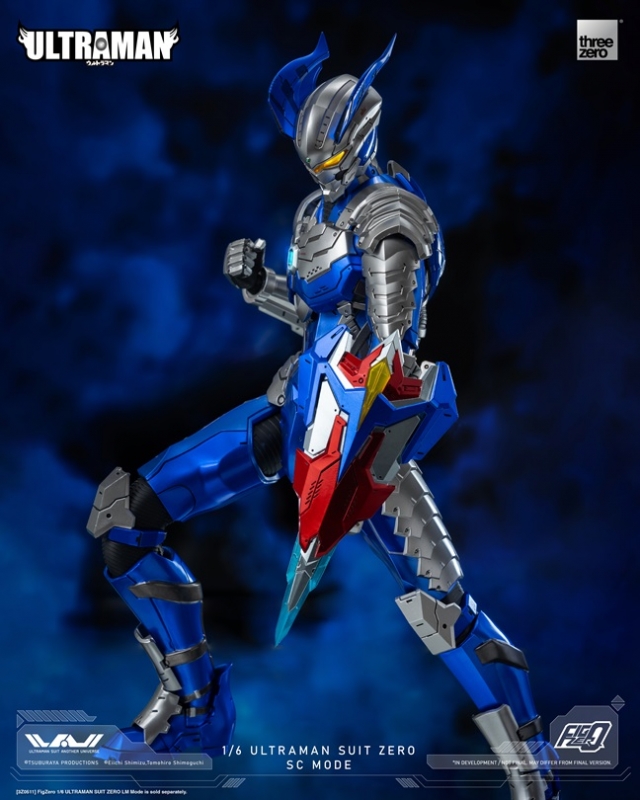 Ultraman Suit Zero (SC Mode) FigZero Collectible Figure | Ultraman Suit Another Universe | threezero
