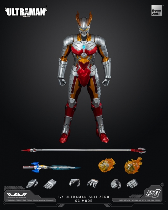 Ultraman Suit Zero (SC Mode) FigZero Collectible Figure | Ultraman Suit Another Universe | threezero