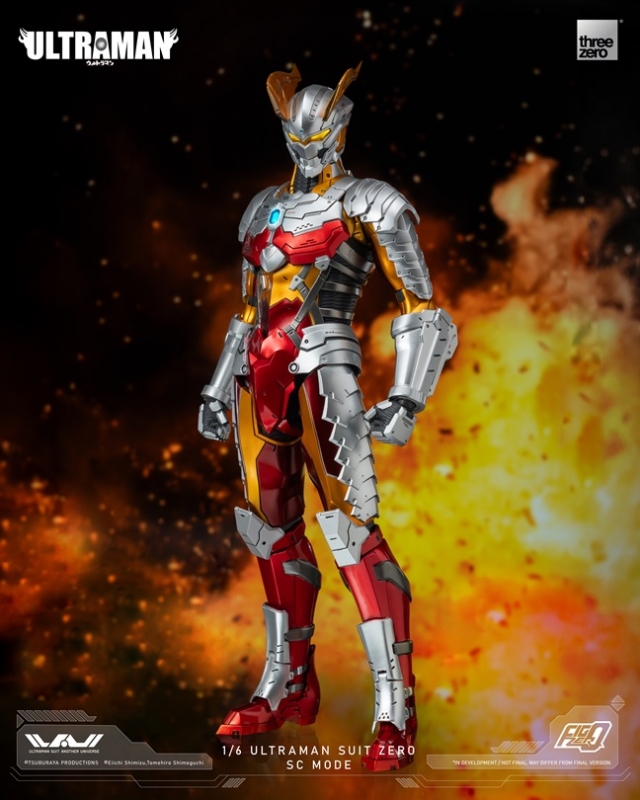 Ultraman Suit Zero (SC Mode) FigZero Collectible Figure | Ultraman Suit Another Universe | threezero