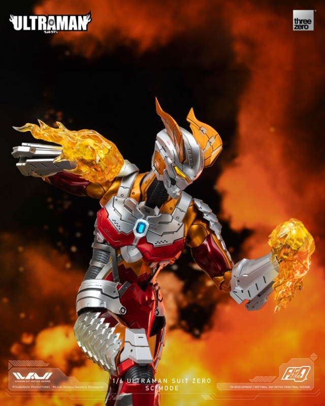 Ultraman Suit Zero (SC Mode) FigZero Collectible Figure | Ultraman Suit Another Universe | threezero