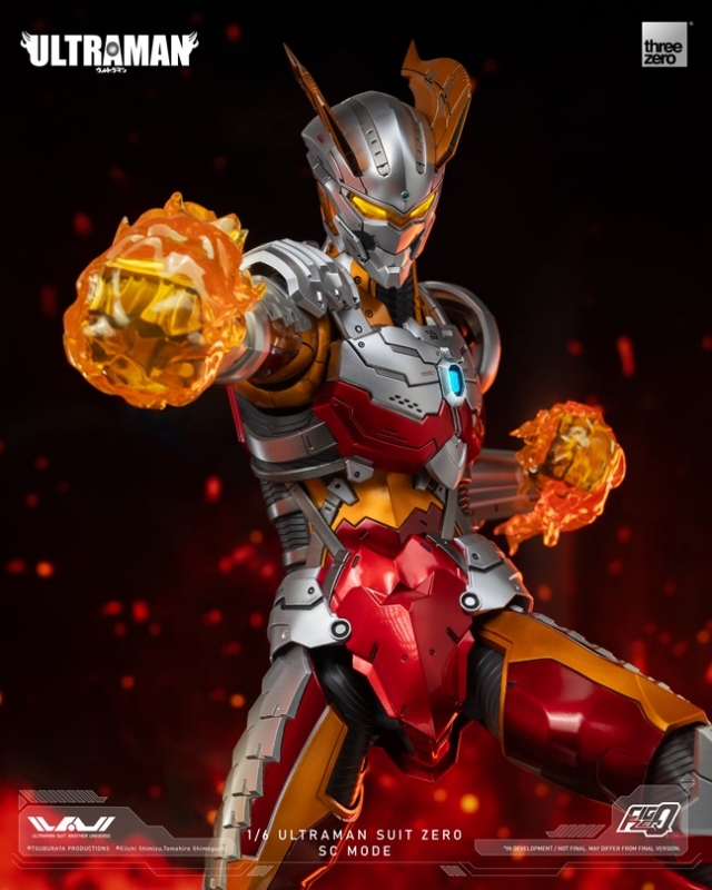 Ultraman Suit Zero (SC Mode) FigZero Collectible Figure | Ultraman Suit Another Universe | threezero