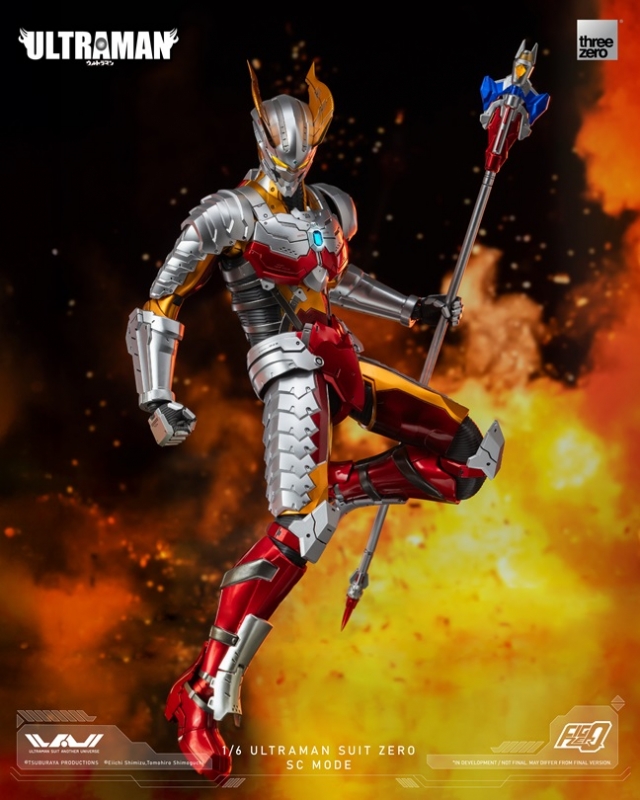 Ultraman Suit Zero (SC Mode) FigZero Collectible Figure | Ultraman Suit Another Universe | threezero