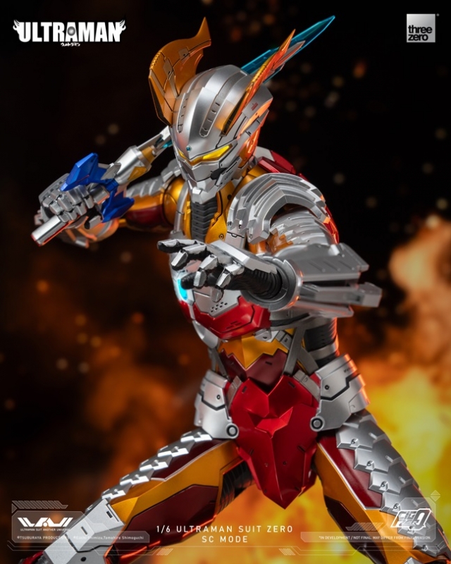 Ultraman Suit Zero (SC Mode) FigZero Collectible Figure | Ultraman Suit Another Universe | threezero