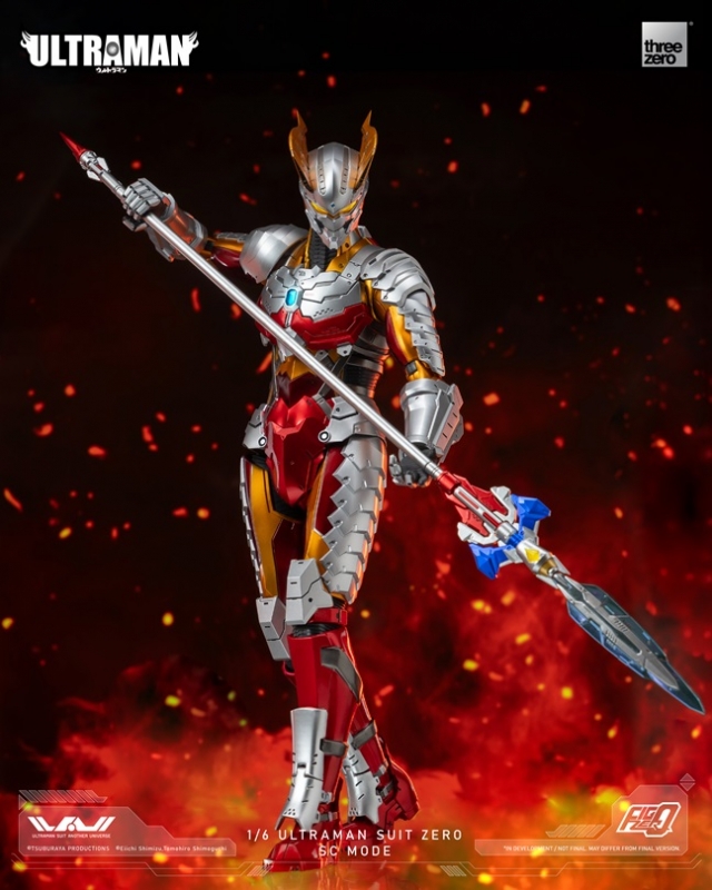Ultraman Suit Zero (SC Mode) FigZero Collectible Figure | Ultraman Suit Another Universe | threezero