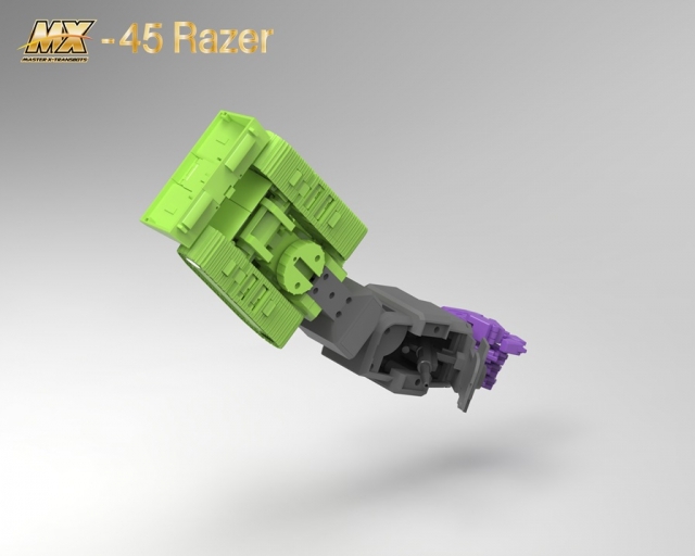 MX-45 Razer | X-Transbots MasterX
