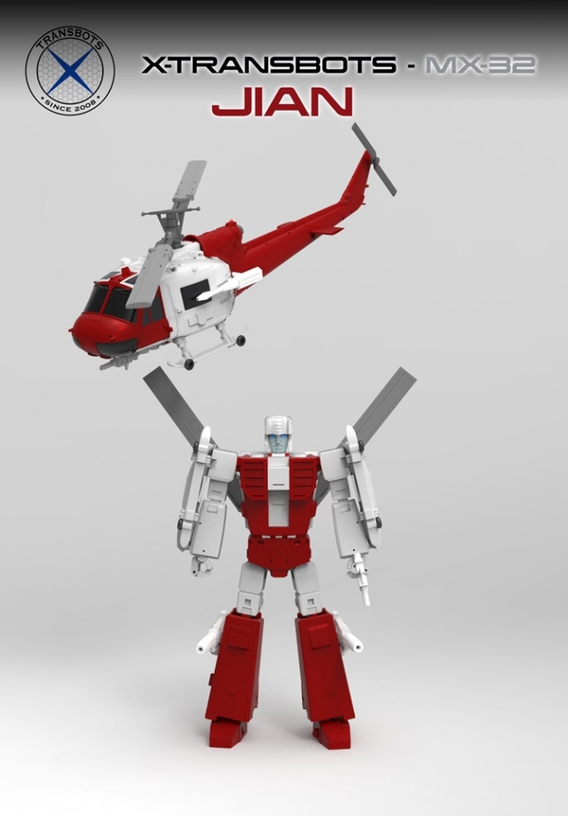 MX-32 Jian | X-Transbots MasterX