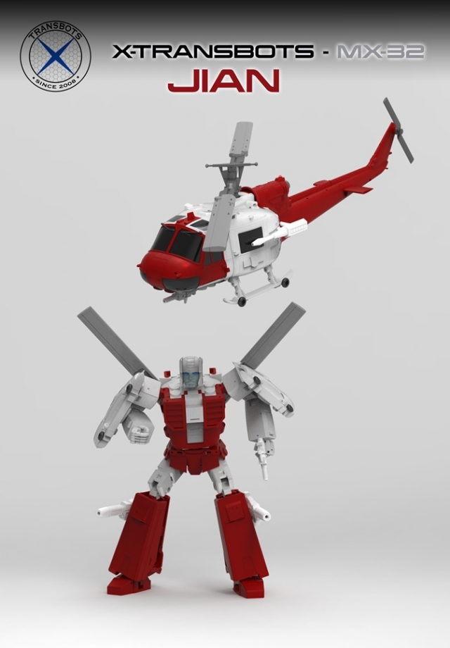 MX-32 Jian | X-Transbots MasterX
