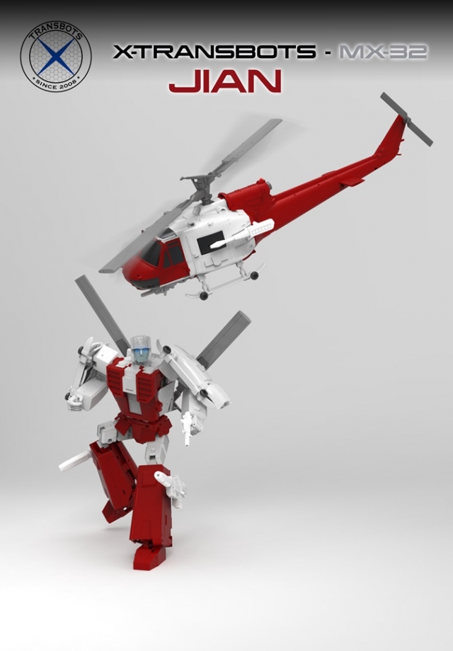 MX-32 Jian | X-Transbots MasterX