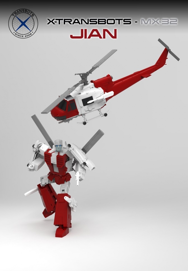MX-32 Jian | X-Transbots MasterX