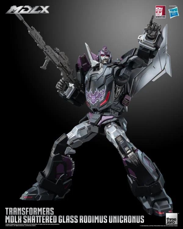 Shattered Glass Rodimus Unicronus MDLX Scale Collectible Figure | Transformers | Threezero