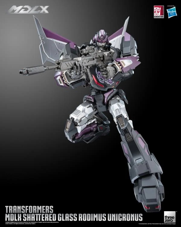 Shattered Glass Rodimus Unicronus MDLX Scale Collectible Figure | Transformers | Threezero