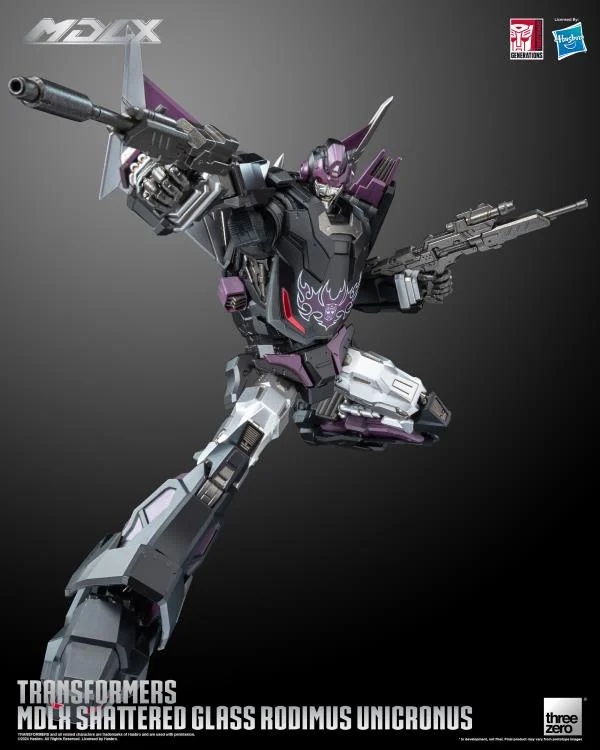 Shattered Glass Rodimus Unicronus MDLX Scale Collectible Figure | Transformers | Threezero