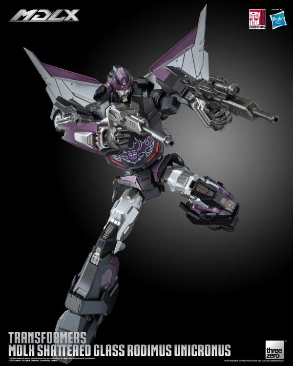 Shattered Glass Rodimus Unicronus MDLX Scale Collectible Figure | Transformers | Threezero