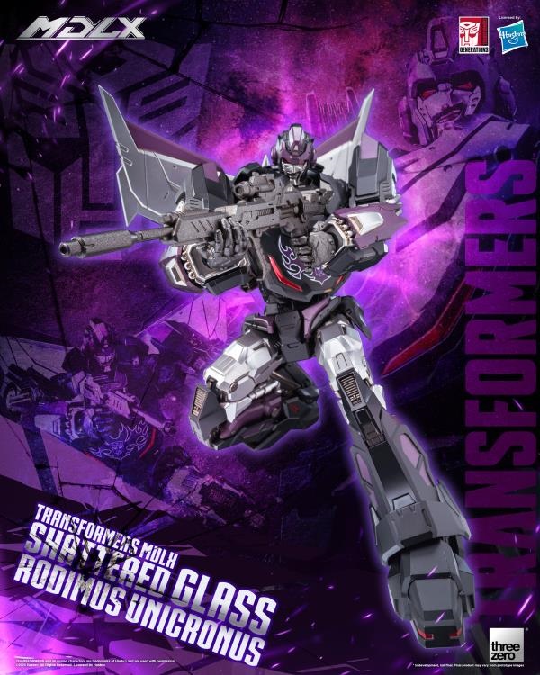 Shattered Glass Rodimus Unicronus MDLX Scale Collectible Figure | Transformers | Threezero