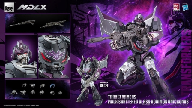 Shattered Glass Rodimus Unicronus MDLX Scale Collectible Figure | Transformers | Threezero