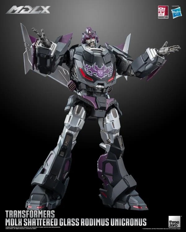 Shattered Glass Rodimus Unicronus MDLX Scale Collectible Figure | Transformers | Threezero