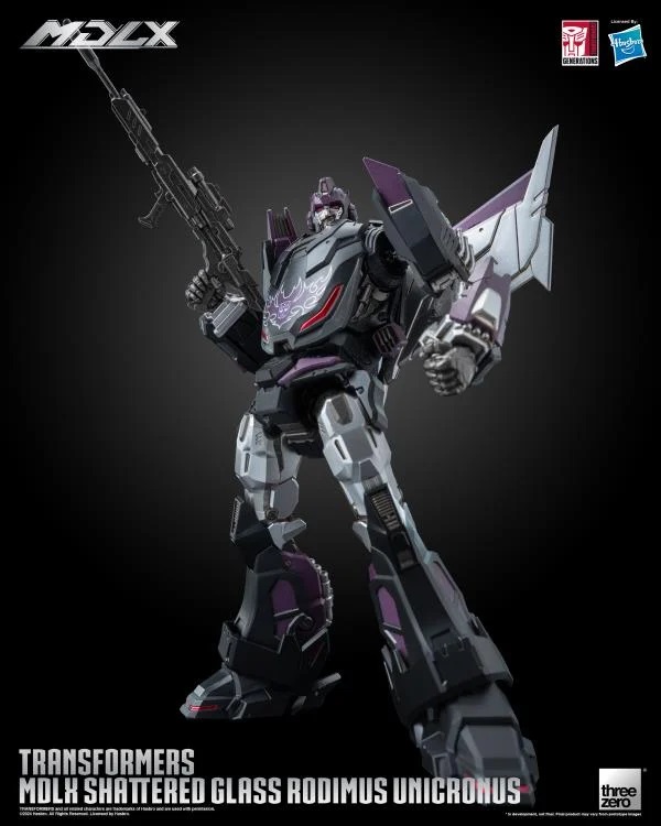 Shattered Glass Rodimus Unicronus MDLX Scale Collectible Figure | Transformers | Threezero