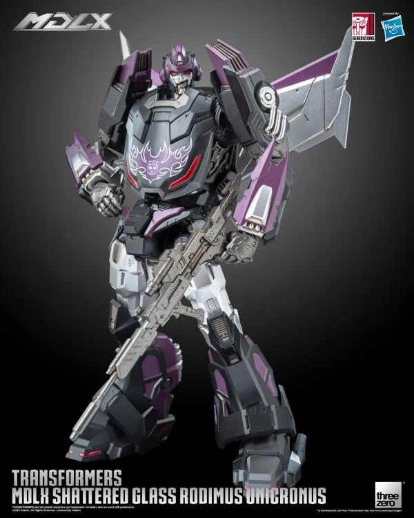Shattered Glass Rodimus Unicronus MDLX Scale Collectible Figure | Transformers | Threezero